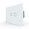 Intrerupator Dublu cu Touch LIVOLO din Sticla &ndash; Standard Italian SmartElectro IntelligentHouse