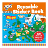 Cartea mea cu stickere - Harta PlayLearn Toys, Galt