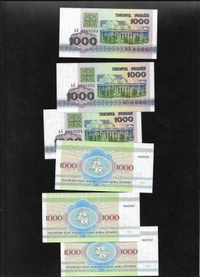 Rar! Belarus 1000 ruble 1992! unc pret pe bucata foto