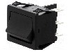 Intrerupator ON-OFF-ON, 3 pozitii, DP3T, BULGIN - H8670VBBB