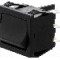 Intrerupator ON-OFF-ON, 3 pozitii, DP3T, BULGIN - H8670VBBB