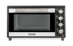 Cuptor electric cu convectie Zass ZEO 48 CR, 1800 W, 48 l, Grill, Rotisor - RESIGILAT