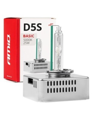 Bec Xenon Auto D5S Basic 5000K 25W Amio foto