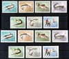 Ungaria 1967, Mi #2344-2350 A+B**, dant + ned, fauna, pesti, pescuit, MNH. Cota 125,50 &euro;!, Natura, Nestampilat