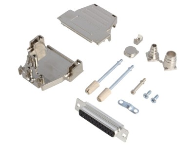 Conector D-Sub mamă 25 pini, pe cablu foto