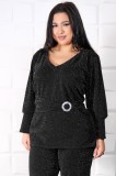 Bluza Eleganta Lurex - 56Marimea, Yves