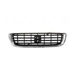 Grila radiator Volvo S40/V50 (Ms/Mw), 04.2007-2010, parte montare Grilaj masca fata centrala, crom/negru, fata, 904305, Aftermarket