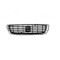 Grila radiator Volvo S40/V50 (Ms/Mw), 04.2007-2010, parte montare Grilaj masca fata centrala, crom/negru, fata, 904305, Aftermarket