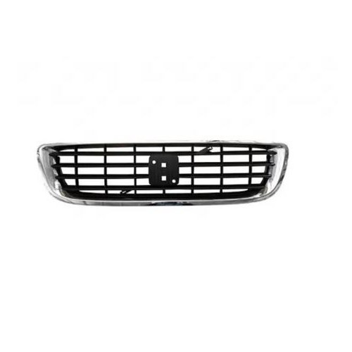 Grila radiator Volvo S40/V50 (Ms/Mw), 04.2007-2010, parte montare Grilaj masca fata centrala, crom/negru, fata, 904305, Aftermarket