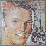 50 x The King, Elvis Presley&#039;s greatest songs// disc vinil, Clasica, electrecord