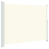 Cumpara ieftin Copertina laterala retractabila de terasa, crem, 220 x 314 cm