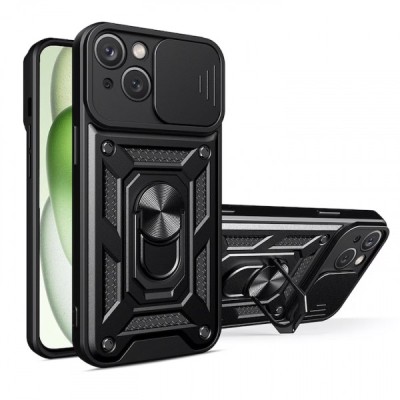 Husa pentru Honor 400 Lite, OEM, CamShield, Neagra foto