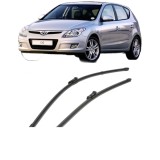 Cumpara ieftin Set stergatoare auto HYUNDAI i30 Estate (FD) 2007-2012, pentru parbriz, Valeo Silencio Xtrm