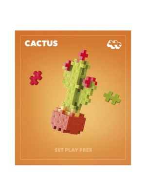 Set constructie Plus-Plus, PLANTE - Cactus foto