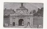 CA19 -Carte Postala- Alba Iulia, Poarta 3 a cetatii ,necirculata