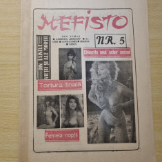 revista sexi - erotica - mefisto - din anii '90