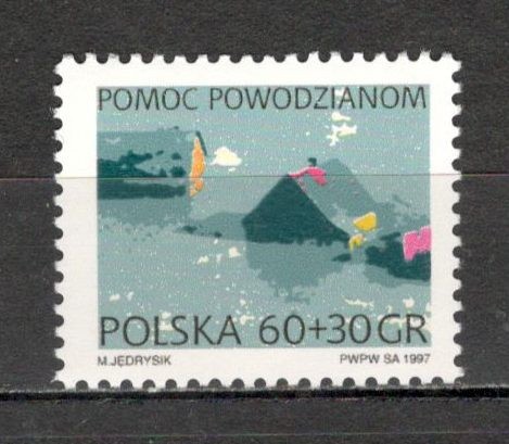 Polonia.1997 Ajutor ptr. inundatii MP.327
