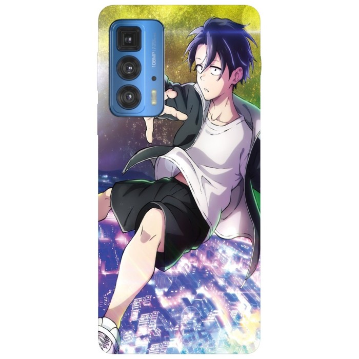 Husa compatibila cu Motorola Edge 20 Lite model Kou Yamori Call of the Night, Silicon, TPU, Viceversa