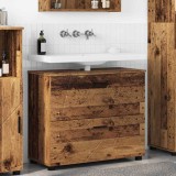 VidaXL Dulap de Baie Lemn vechi 76.5 x 35 x 64 cm Lemn compozit 883302