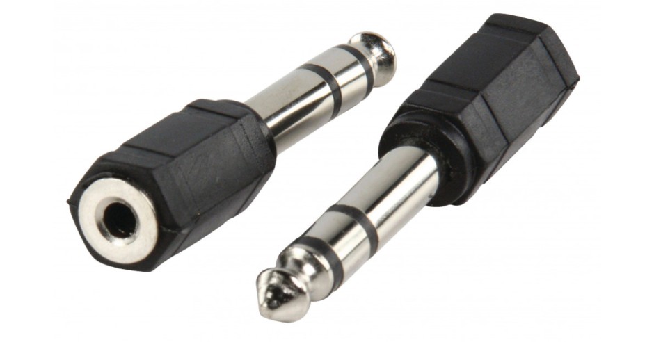 Negro Macho De 3,5 Mm A Macho De 6,35 Mm Estéreo Hifi Mic Cable De Extension De Audio Cable De Alambre - Foto 4