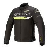 MBS Geaca textil impermeabila Alpinestars T-SP S IGNITION XXL Negru/Galben fluo, Cod Produs: 3200322155XXL