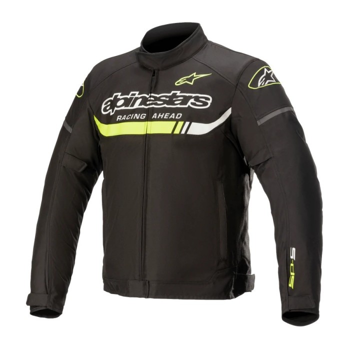 MBS Geaca textil impermeabila Alpinestars T-SP S IGNITION M Negru/Galben fluo, Cod Produs: 3200322155M