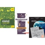 Pachet Bacalaureat 2026. Eseul. Varianta rapida de pregatire, Matematica M-stiintele-naturii si M-tehnologic si Biologie clasele 11-12- Liliana Paicu,