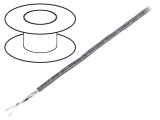 Cablu ecranat 20AWG PVC crom 152m