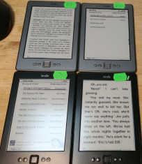 Kindle 6&amp;quot; cu butoane C | Garantie 6 luni | cadou 6254 carti foto