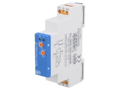 Timer Programabil SPDT 1s-100h 250VAC 16A 12-240V IP20 foto