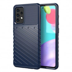 Husa Cover Silicon Thunder pentru Samsung Galaxy A52/A52 5G/A52s 5G Albastru foto