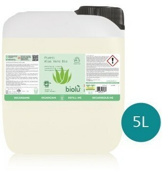 Detergent ecologic pentru spalat vase cu aloe vera, 5L - Biolu foto