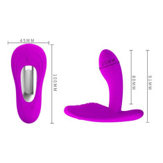Vibrator cu telecomandă masare prostată sau punct G/clitoris 12 tipuri de vibrație