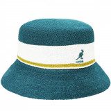 Palarie Kangol Bermuda Stripe Bucket Verde (Masura : M) - Cod 235225