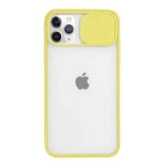 Husa Apple iPhone 11 Pro Galben Silicon Antisoc Kia
