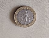 Franța - 10 francs / franci (1989) monedă s404, Europa