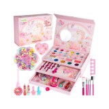 Set trusa de machiaj si aranjare pentru fetite, cosmetice &icirc;ntr-o cutie, MalPlay, 115037