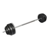 VidaXL Set halteră cu greutăți, 60 kg