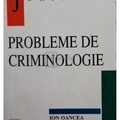 Mihail Sandu - Probleme de criminologie (editia 1998)