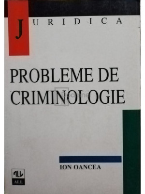 Mihail Sandu - Probleme de criminologie (editia 1998) foto