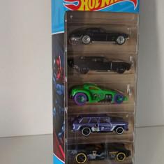 Machete HotWheels - 5-pack Batman set de 5 Hot Wheels 2022