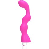 Vibrator G-Spot Justforme George Roz, Reincarcabil USB, Silicon Medical, 10 Moduri Vibratie, Silentios, Submersibil