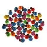 Autocolante decorative buburuze, 50 buc, 1.5cm, CMCLASS