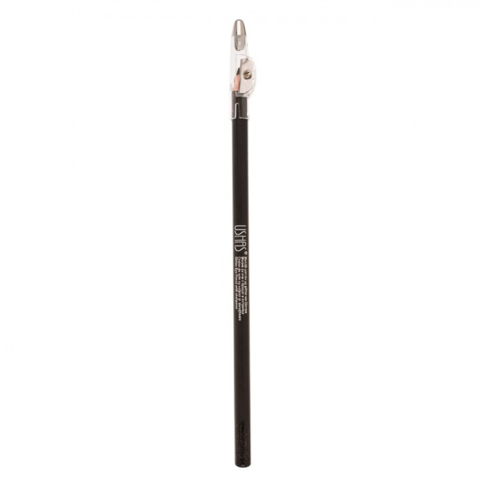 Creion pentru Ochi, Negru cu Glitter, Capacitate 1.6g, cu Ascutitoare
