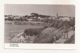 RF69 -Carte Postala- Techirghiol, pe malul lacului, circulata 1960