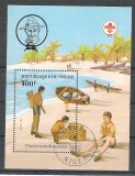 Niger 1982 Scout, perf. sheet, used P.001, Stampilat