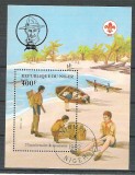 Niger 1982 Scout, perf. sheet, used P.001