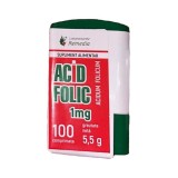 Acid Folic 1 miligram 100 comprimate Remedia, Laboratoarele Remedia