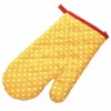 Manusa de bucatarie Pufo Points, 26 x 16 cm, galben