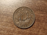 M3 C50 - Moneda foarte veche - Anglia - Half penny - 1939